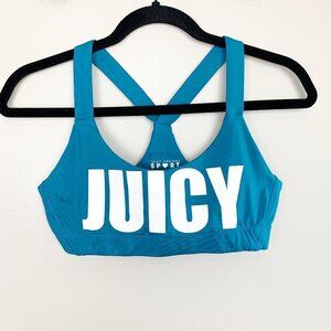 Juicy Couture Sport Turquoise Sports Bra XS